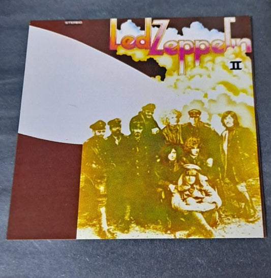Led Zeppelin II Album Cover Sticker - HalfMoonMusic