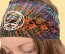 Grateful Dead SYF Tie Dye Head Band - HalfMoonMusic