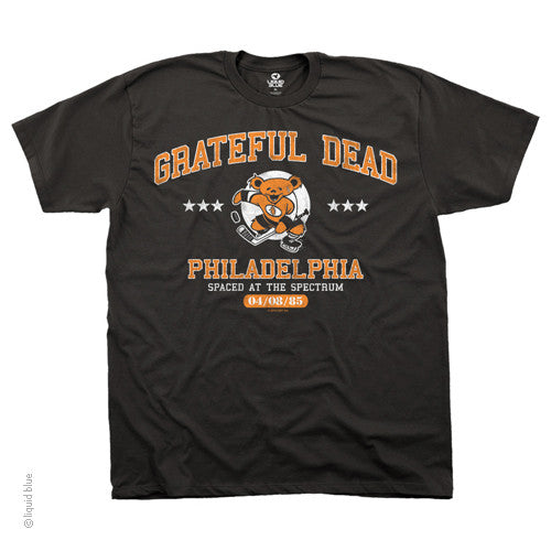 Grateful Dead The Spectrum '85 T-shirt - HalfMoonMusic