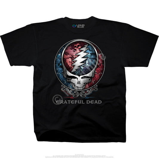 Grateful Dead Steal Your Face Bertha T-shirt - HalfMoonMusic