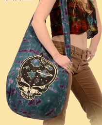 Stealie The Night Away Grateful Dead Bag - HalfMoonMusic