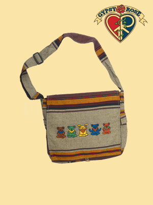 Dancing Zen Bears DJ Bag - HalfMoonMusic