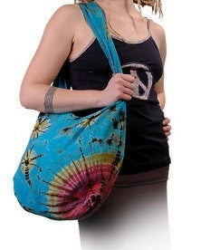 Medium Tie-dye Cotton Peddler Bag - HalfMoonMusic