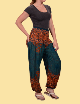 Magic Carpet Ride Womens Harem Pants - HalfMoonMusic