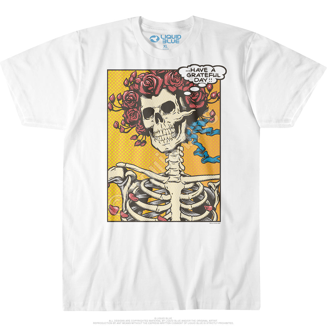 Mens Grateful Dead Pop Art Bertha T Shirt - HalfMoonMusic