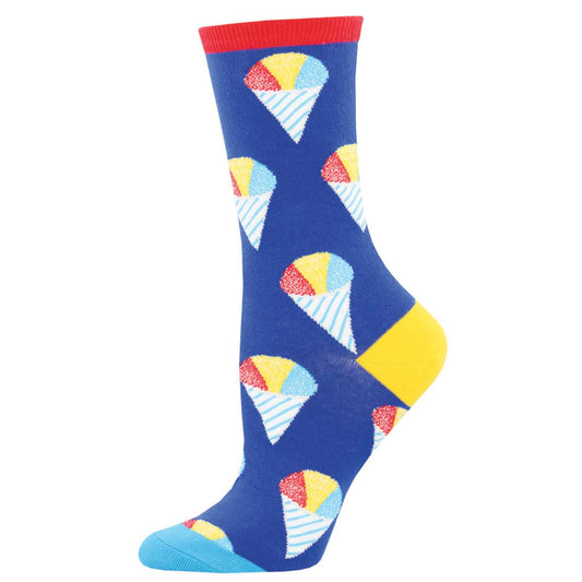 Womens Have An Ice Day Crew Socks - HalfMoonMusic
