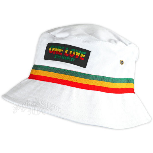 Bob Marley Rasta Bucket Hat - HalfMoonMusic