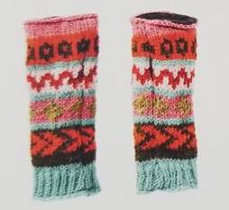 Assorted Knit Woolen Gloves - HalfMoonMusic