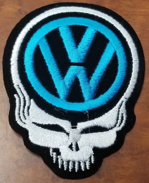 VW Stealie Patch - HalfMoonMusic