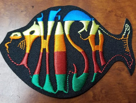 Classic Rainbow Phish Patch - HalfMoonMusic