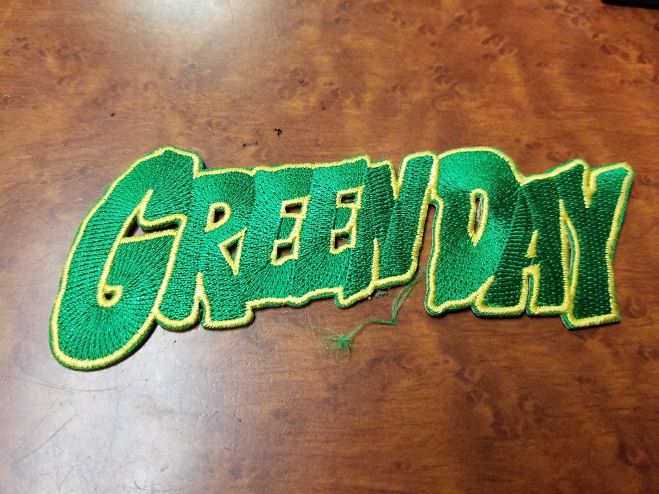 Green Day Patch - HalfMoonMusic