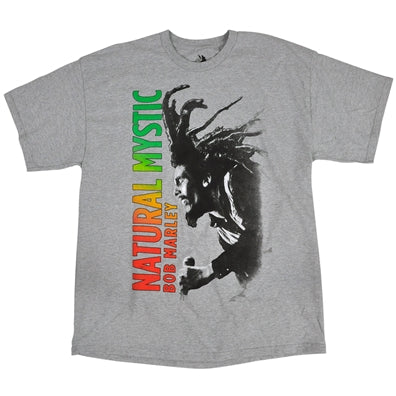 Men's Bob Marley Natural Mystic T Shirt - HalfMoonMusic