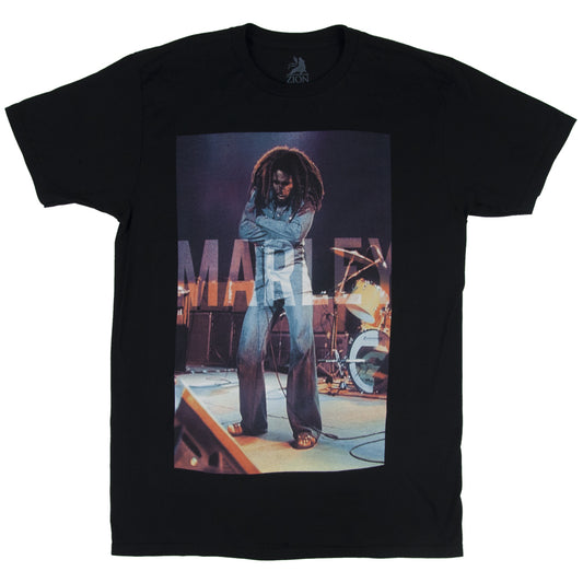 Mens Bob Marley Sway T-Shirt - HalfMoonMusic