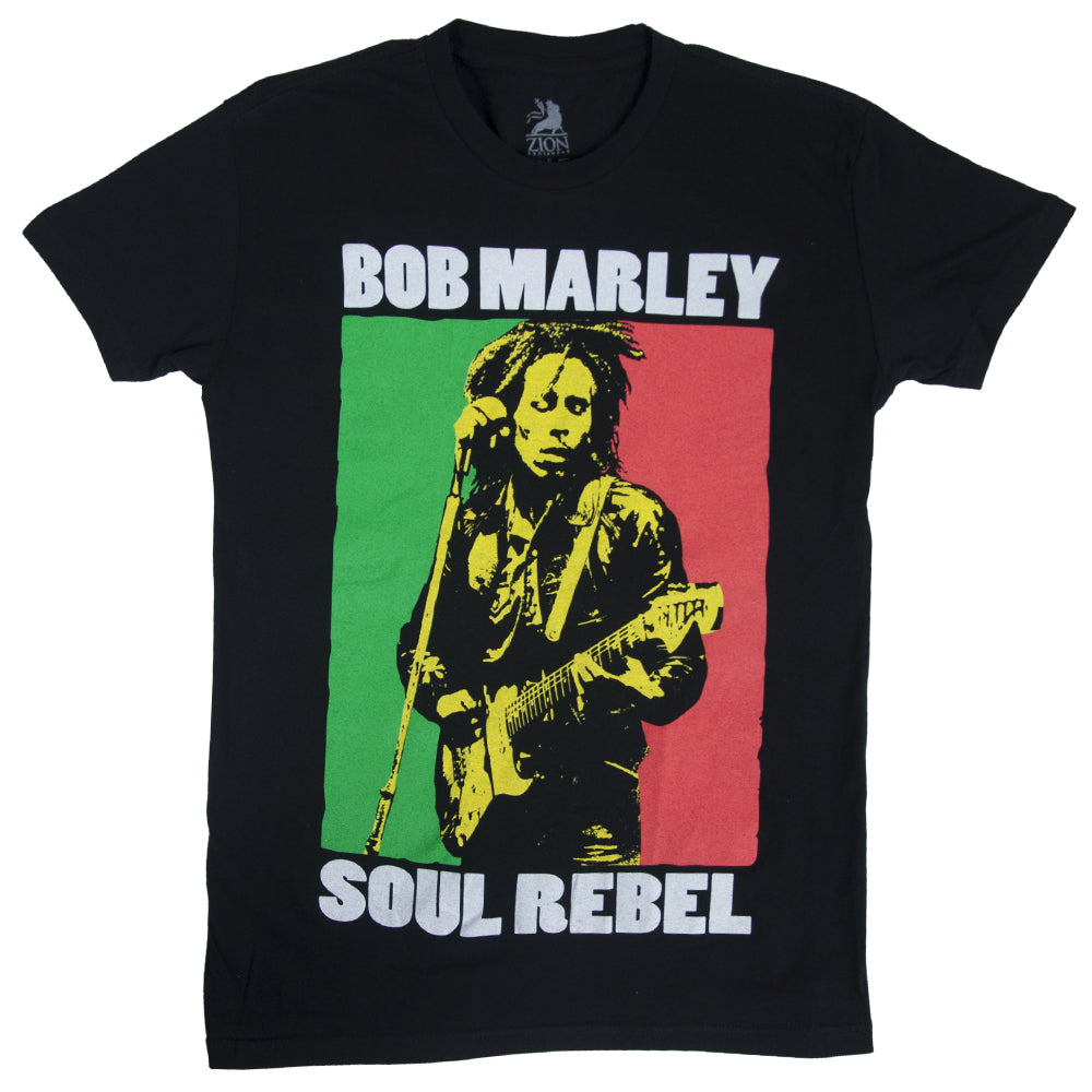 Bob Marley Soul Rebel T Shirt - HalfMoonMusic