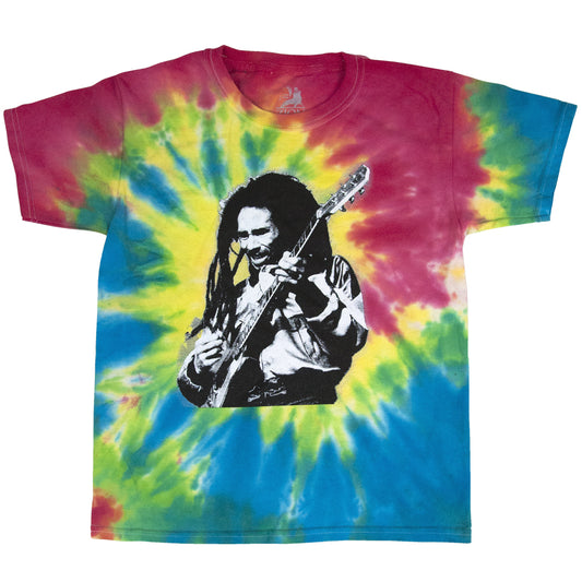 Bob Marley Live Tie Dye Shirt - HalfMoonMusic