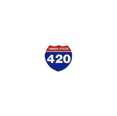 Inner State 420 Sticker - HalfMoonMusic