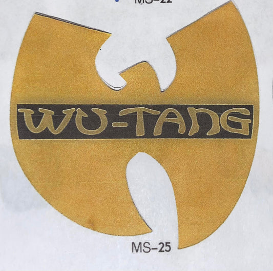 Wu-Tang Clan Metal Sticker - HalfMoonMusic