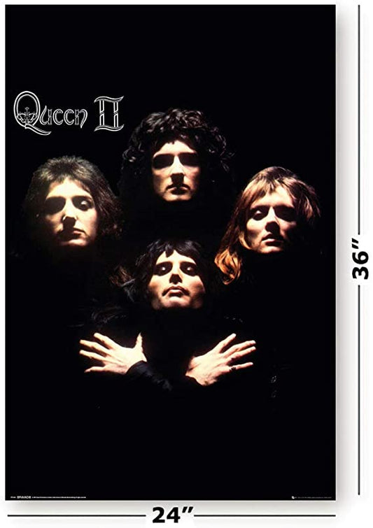 Queen II Poster - HalfMoonMusic