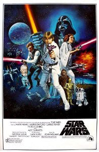 Star Wars IV: One Sheet Poster - HalfMoonMusic