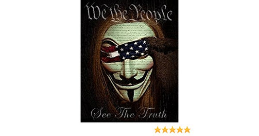 "We The People" Anonymous Poster - HalfMoonMusic