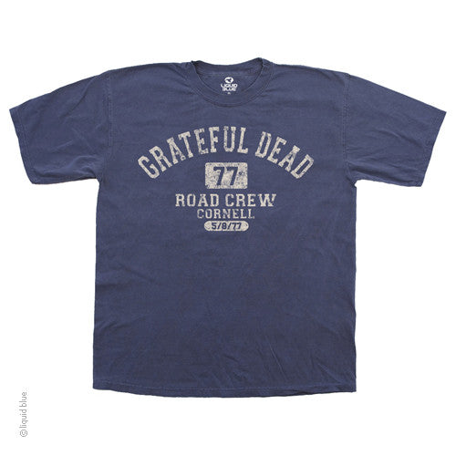 Grateful Dead Road Crew '77 T-Shirt - HalfMoonMusic