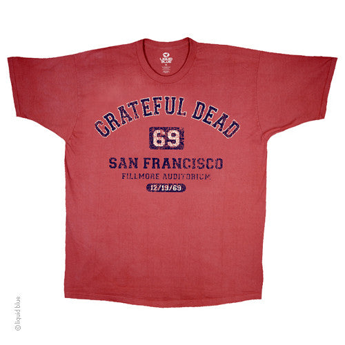 Grateful Dead San Francisco '69 T-shirt - HalfMoonMusic