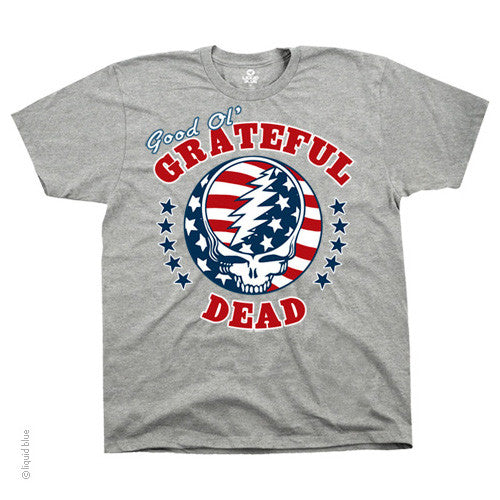 SYF Independence Good Ol' Grateful Dead T-shirt - HalfMoonMusic