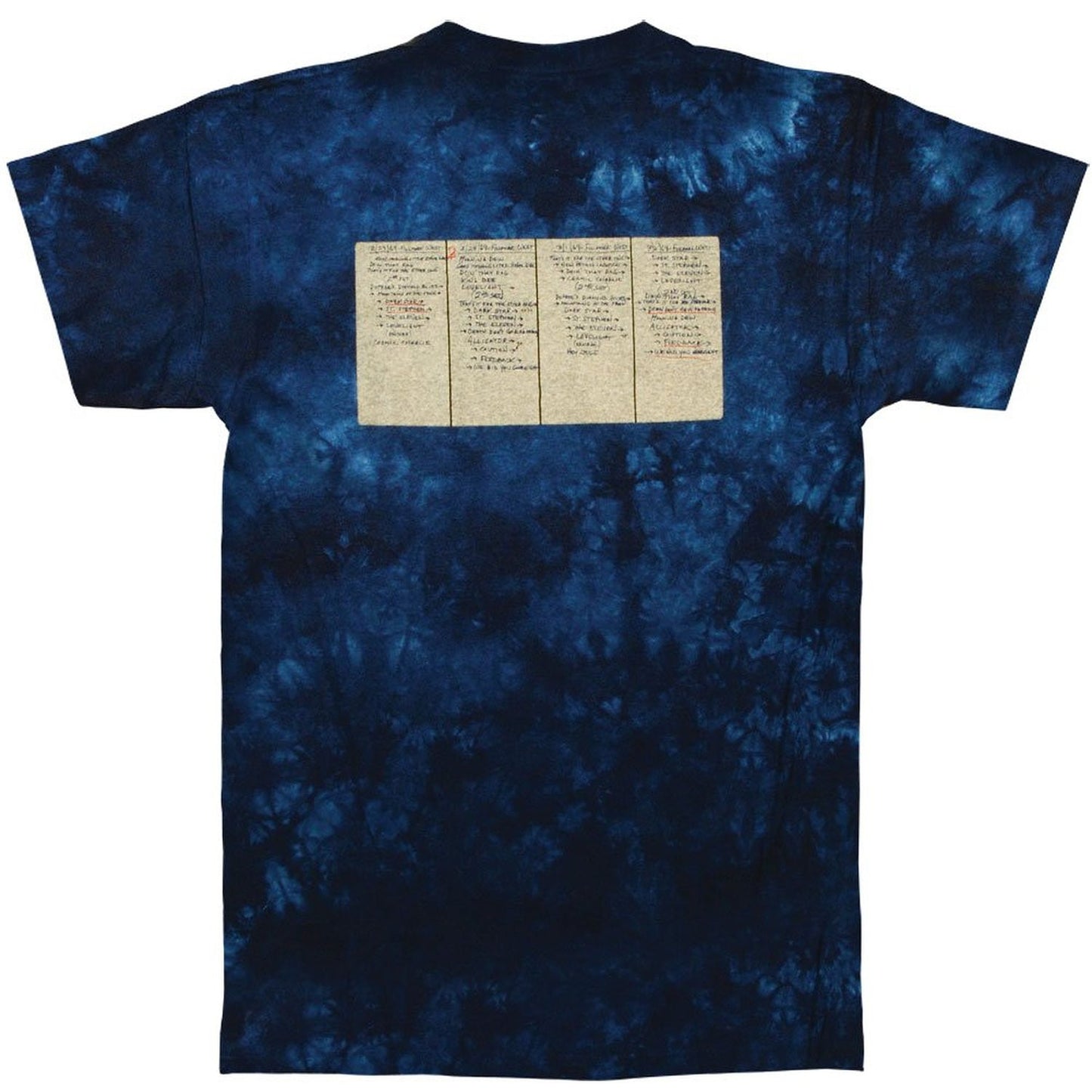 Grateful Dead Fillmore West '69 Tie Dye Mens T-Shirt - HalfMoonMusic