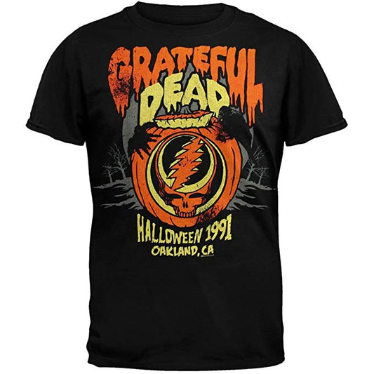 Mens Grateful Dead Halloween 91 T-shirt - HalfMoonMusic