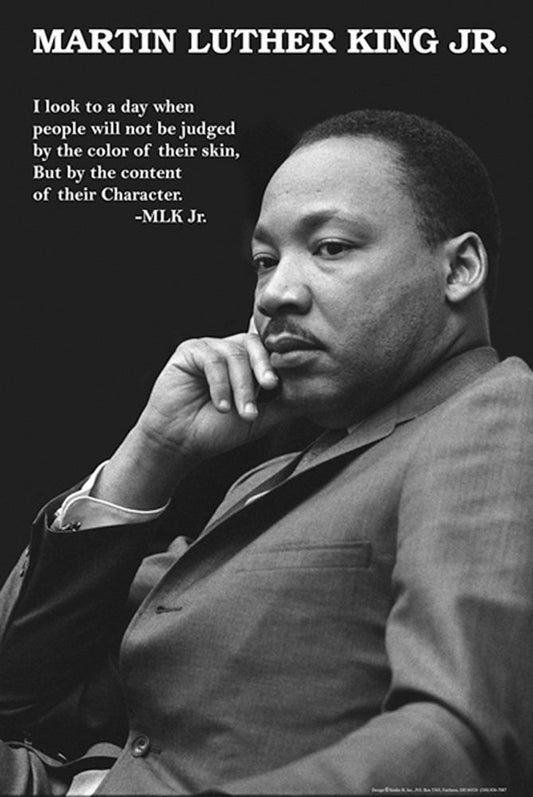 Martin Luther King Poster - HalfMoonMusic