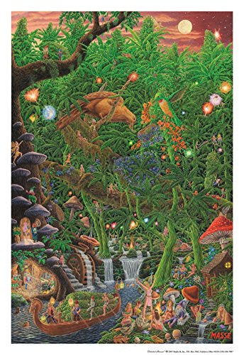 Tom Masse Celestial Harvest Poster - HalfMoonMusic