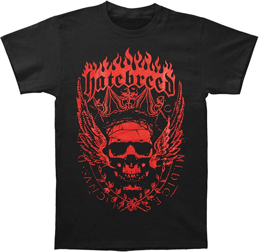 Mens Hatebreed Crown T-shirt - HalfMoonMusic
