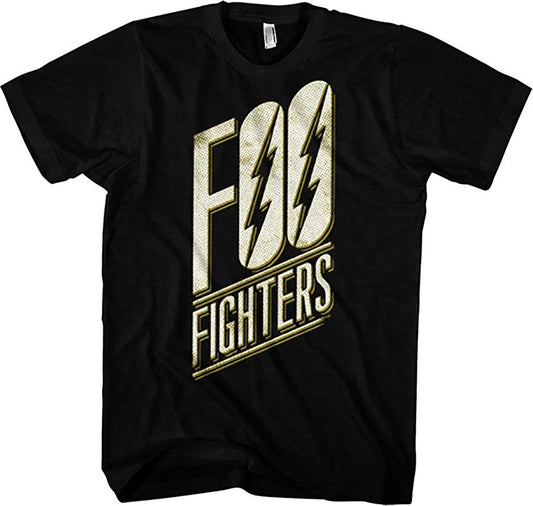 Mens Foo Fighters Slanted Logo T-shirt - HalfMoonMusic