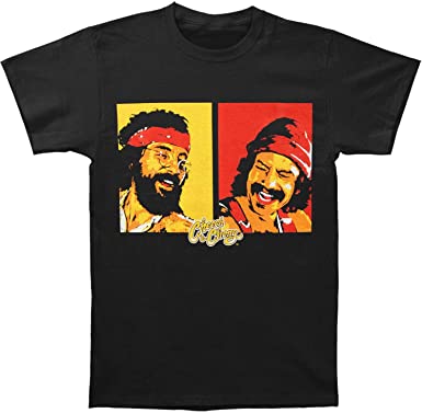 Mens Cheech And Chong 77' T-shirt - HalfMoonMusic