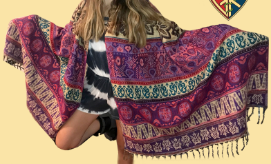 Winter Pattern Blanket - HalfMoonMusic