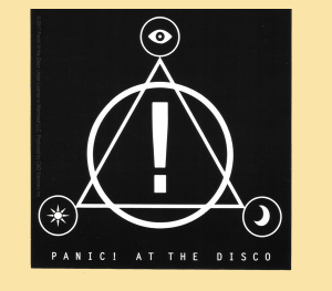 Panic At The Disco Sticker - HalfMoonMusic