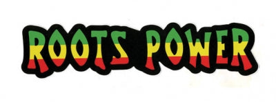 Roots Power Sticker - HalfMoonMusic