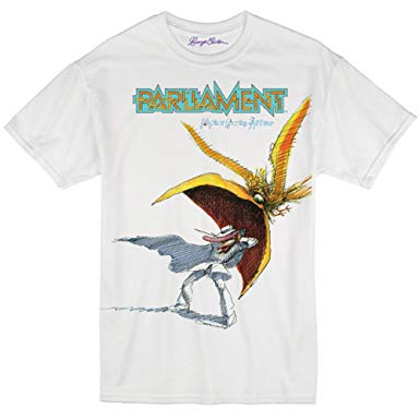 Mens Parliament Motor Booty Affair T-Shirt - HalfMoonMusic