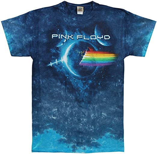 Mens Pink Floyd Pulse Explosion Tie Dye T-shirt - HalfMoonMusic