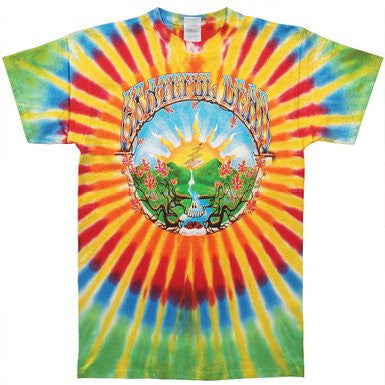 Grateful Dead Sunrise Tie-Dye T-Shirt - HalfMoonMusic