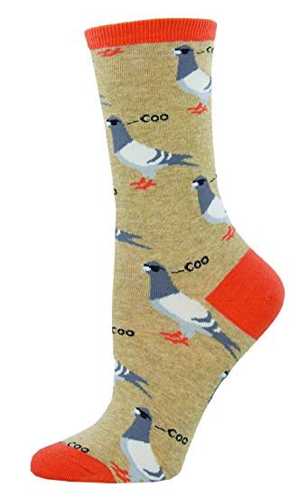 Women's Dats Coo Man Pigeon Socks - HalfMoonMusic