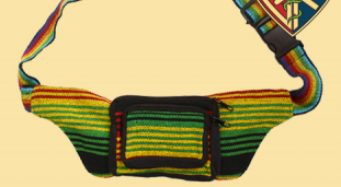 Jammin Rasta Gheri Hiprider Bag - HalfMoonMusic