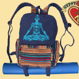 Yoga Master Backpack With Yoga Mat Straps - HalfMoonMusic
