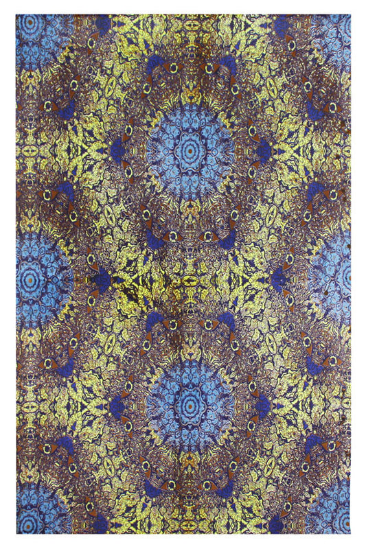 DISCONTINUED Yellow Psychedelic Eyes Tapestry - HalfMoonMusic