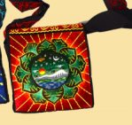Embroidered Mandala Carrying Bag - HalfMoonMusic