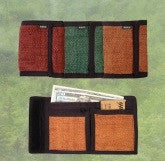 Hemp Bifold Wallet - HalfMoonMusic