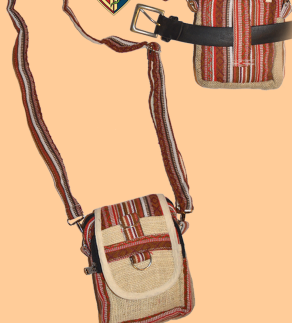 High Noon Mini Hemp Pack Purse - HalfMoonMusic