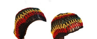 Rasta Hair Net Cap - HalfMoonMusic