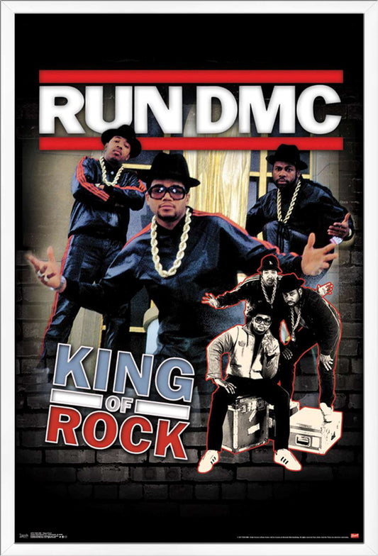 Run DMC King of Rock Poster - HalfMoonMusic