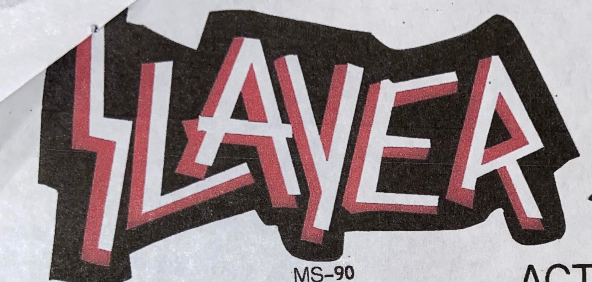 Metal Slayer Sticker - HalfMoonMusic